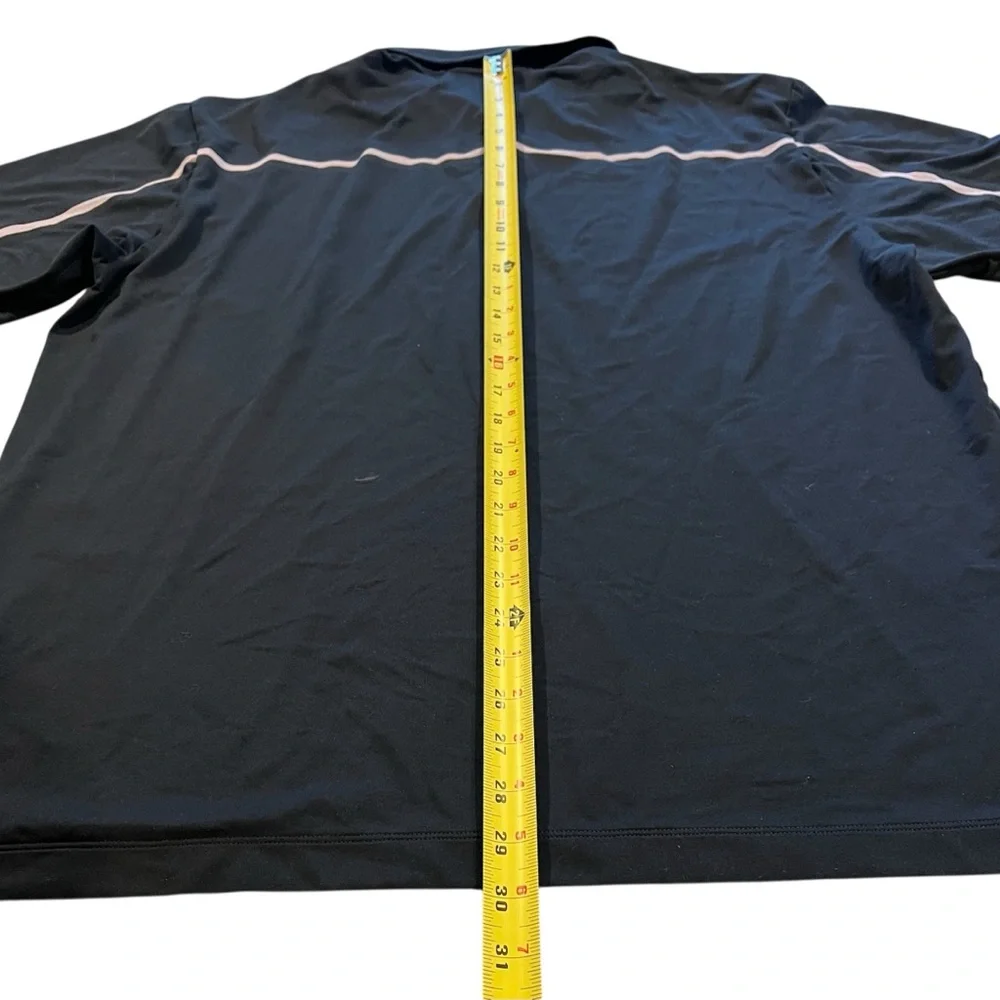 Nike Drip-Fit‎ Mens Tiger Woods Collection Polo Size Large Snap Buttons Black - Picture 5 of 7